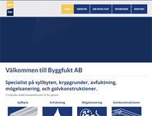 Tablet Screenshot of lkbygg.se